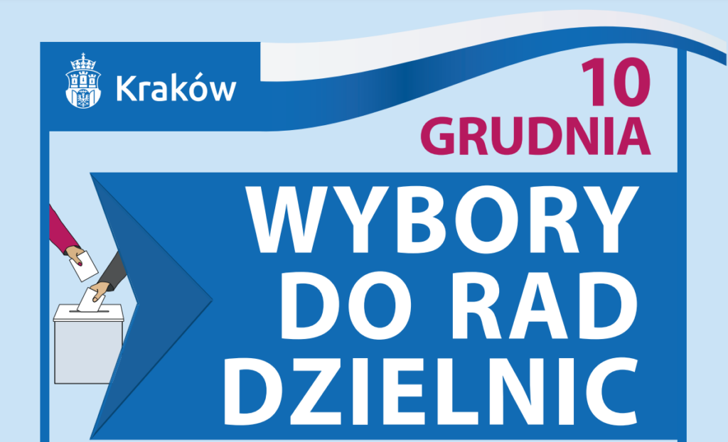 Info grafika - przedstawia "Wybory do Rad Dzielnic - jak głosować?"