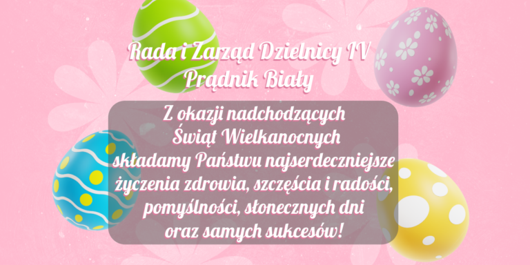 Info grafika - Z okazji nadchodzących Świąt Wielkanocnych !