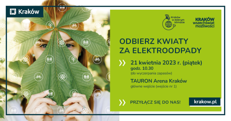 Info grafika - "Odbierz kwiaty za elektroporady"