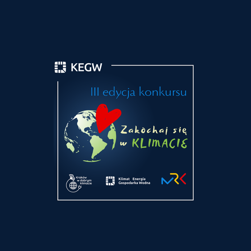 Info grafika - przedstawia "III edycja konkursu "Zakochaj się w klimacie""