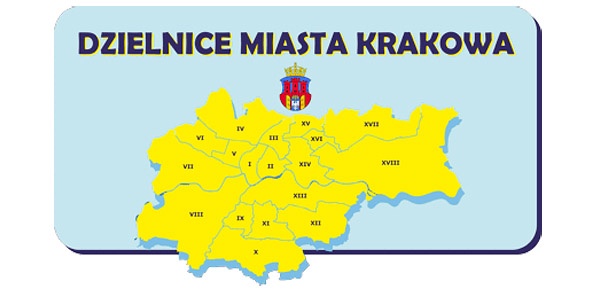 Logo "Dzielnice Miasta Krakowa"