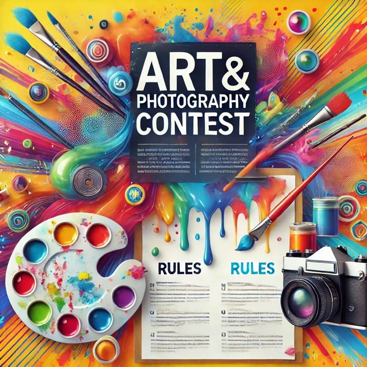 Plakat dotyczący wydarzenia konkursu poświęconego sztuce ludowej małopolski