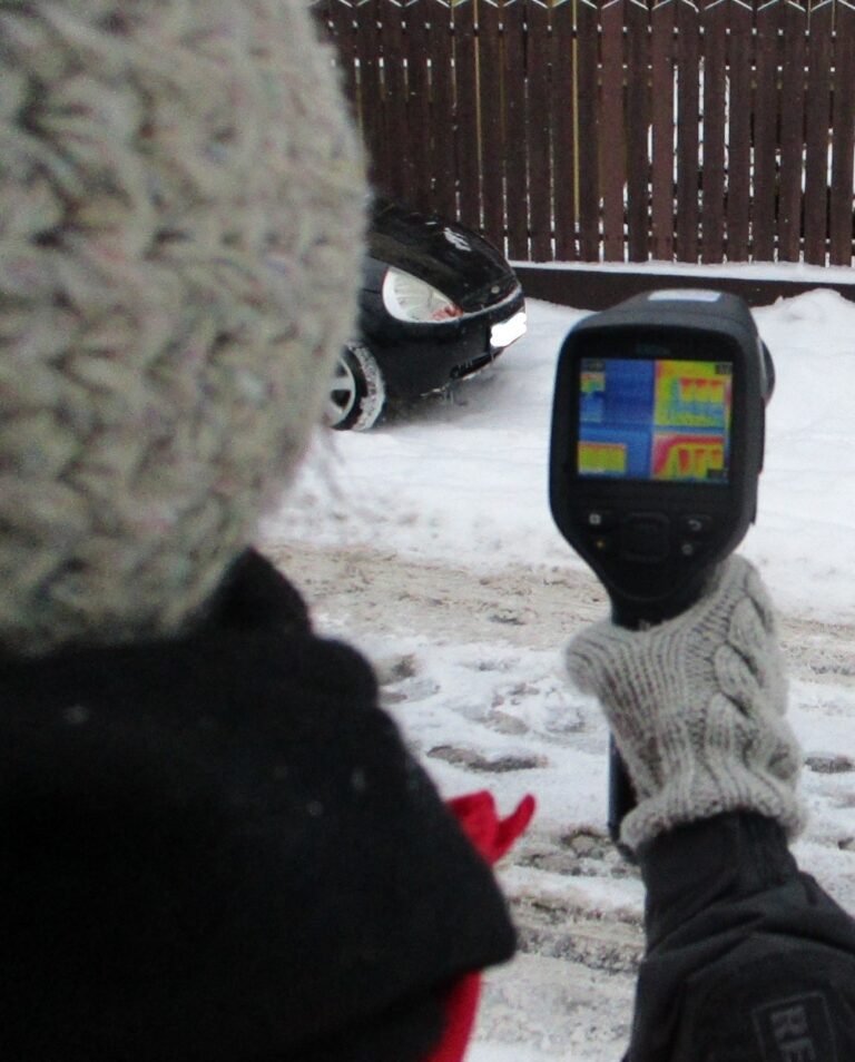 Przeprowadzenie badania efektywności cieplnej