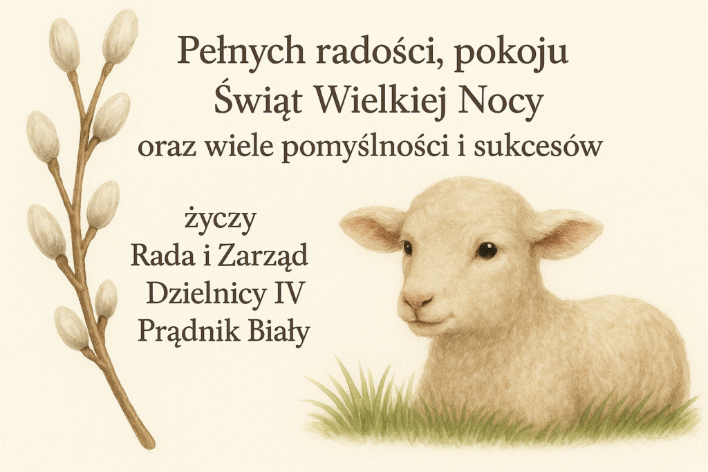 Życzenia wielkanocne z okazji Świąt Wielkiej Nocy