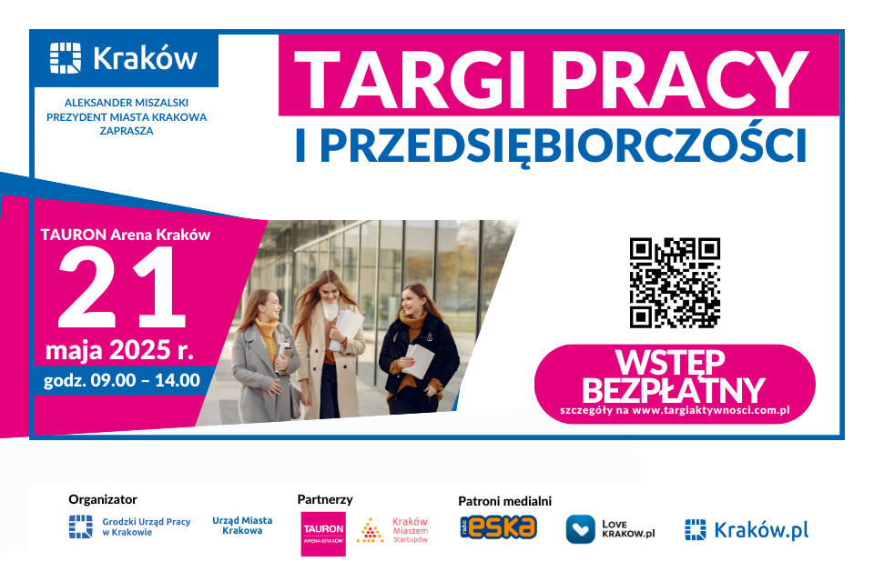Plakat targi pracy