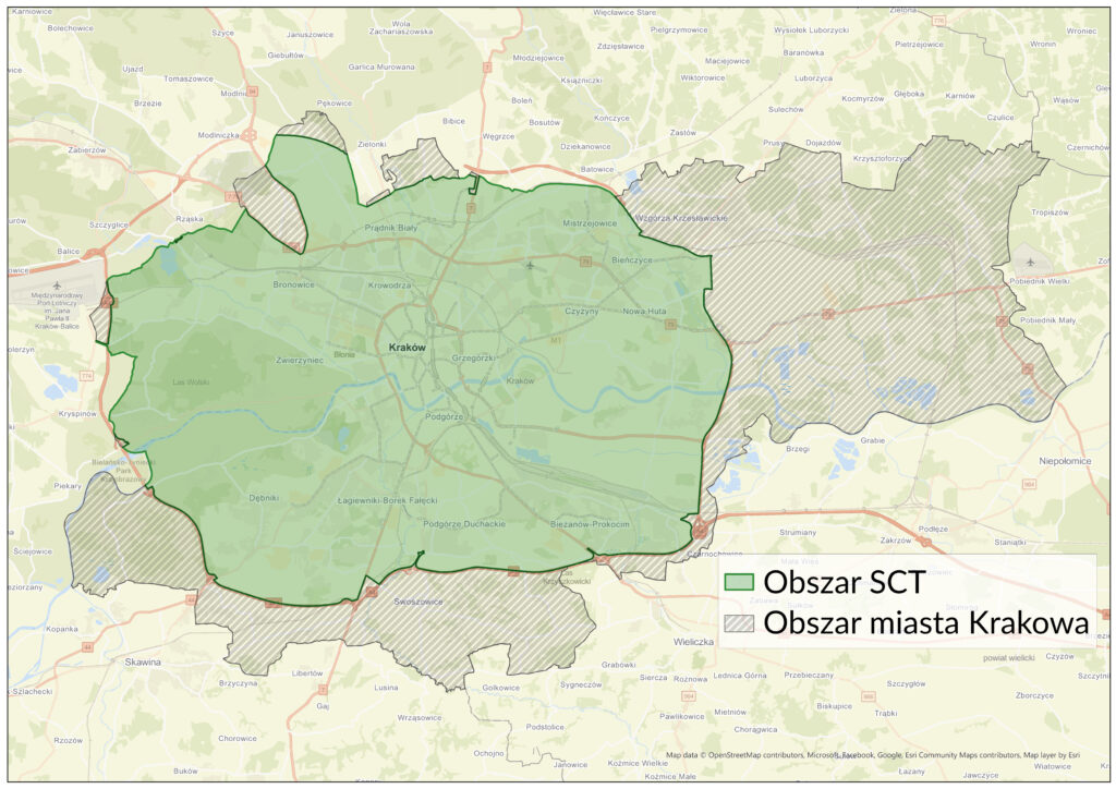 Mapa SCT
