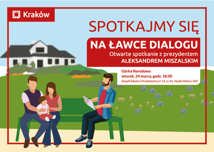 Zaproszenie na spotkanie z prezydentem Miasta Krakowa w dn. 24 marca 2026 o godz. 18:00