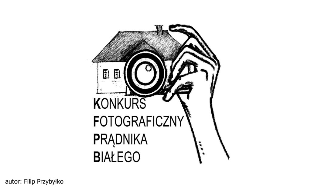 Grafika informacyjna związana z konkursem fotograficznym Prądnika Białego
