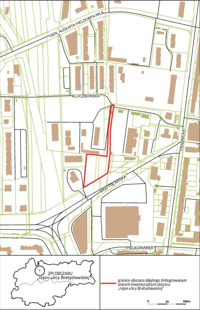 Mapa ZPI Bratysławska